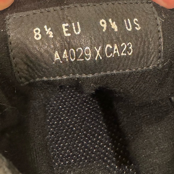 Z Zegna Techmerino High Top suede Sneakers. Mens 9 1/2 - Picture 6 of 7